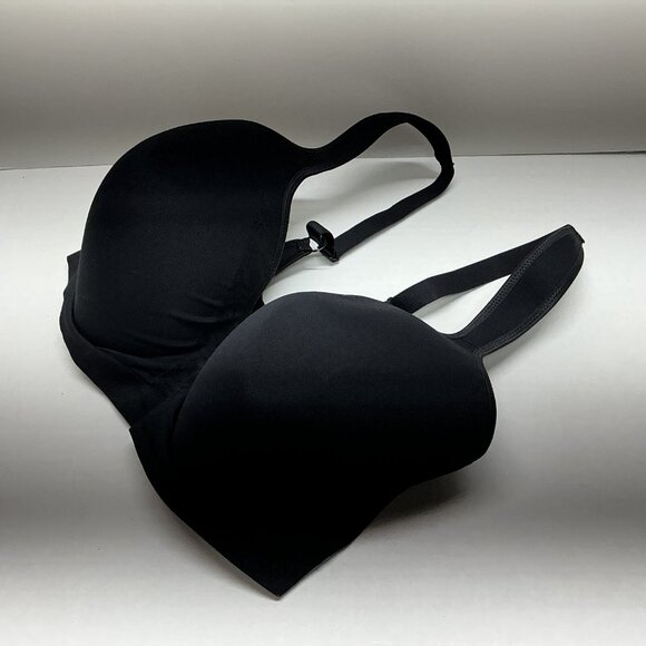 Breezies Seamless Lace Comfort Wirefree T-Shirt Bra 40DDD - Picture 2 of 11